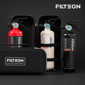 필슨 차량용 소화기 0.7kg(거치대미포함)+전용 케이스 SET/국산 소화기 자동차겸용 KFI인증 분말