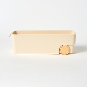 프론트핸들 틈새수납함 바닐라크림 10x30x9cm