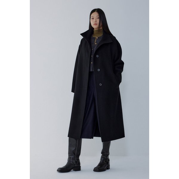 캐시미어 울 블렌드 벨티드 코트 7115416X92199