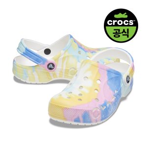 크록스 공용_BAYA TIE DYE CLOG WTM(23SUCL206883)