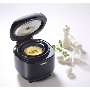 풍년 미니 전기밥솥 찜기 3인용 밥솥 블랙