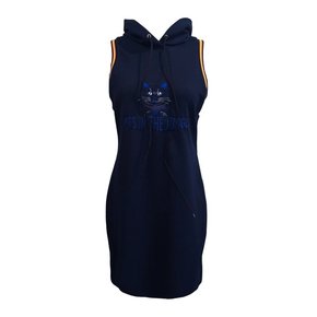 CAT SERIES SLEEVELESS HOODIE ONE PIECE