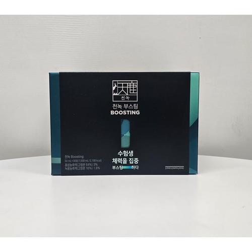 정관장 천녹 부스팅 (Boosting) 50ml x 30포 1박스  수험생 맟춤 녹용(쇼핑백포함)_SH(1)