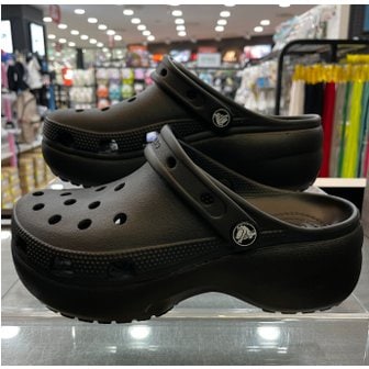 smarket CROCS 크록스 신발 샌들 클래식 플랫폼 클로그 206750-001