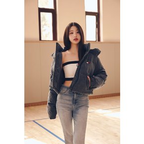 [장원영PICK] 여성 워시드 코듀로이 알래스카 패딩 T32E7QJC40TWT1 TOMMY JEANS