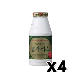  자연의시작 불가리스 사과 유산균음료 150ml x 4개