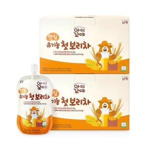 아이꼬야 아기보리차 유기농 첫 보리차 120ml 20입x2박스(40입)