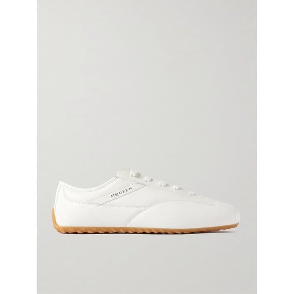 로고 가죽 스니커즈 46376663163052990