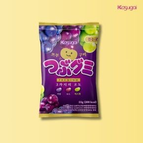 카수가이 쯔부구미 3가지의 포도 55g x 6