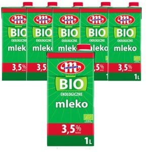 롯데칠성 초원방목  믈레코비타 MLEKO 3.5 유기농 수입멸균우유 1L(6입)