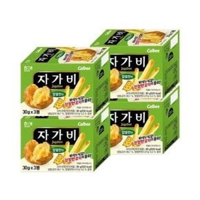 자가비짭짤한맛 과자 (90g) x 4개