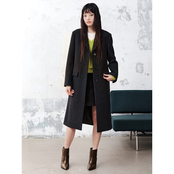 Signature Back Button Tailored Coat  Ash (KE5X30M014)
