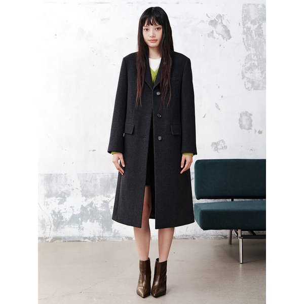 Signature Back Button Tailored Coat  Ash (KE5X30M014)
