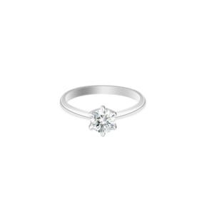 CLASSIC SOLITAIRE DIAMOND RING 0.5ct 18K WHITE GOLD(랩그로운다이아몬드) / 211220341