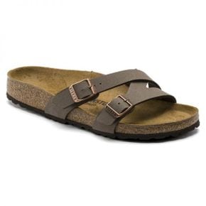 우먼 Birkenstock 야오 버코플로 Birkibuc - 모카 1016328