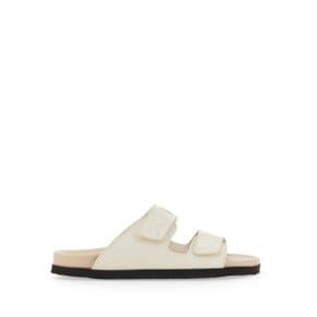 팜 엔젤스 SANDAL WITH LOGO Sandals PMIH004_S23LEA0010361 WHITE