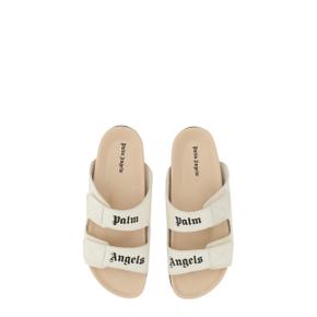 팜 엔젤스 SANDAL WITH LOGO Sandals PMIH004_S23LEA0010361 WHITE