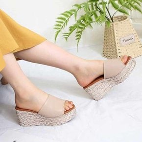 kami et muse Espadrille wedge heel slippers_KM21s345