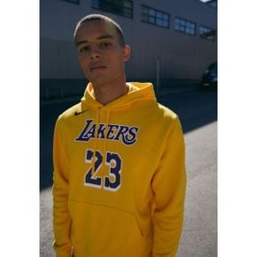 3754331 Nike NBA LOS ANGELES LAKERS LEBRON JAMES - Hoodie amarillo