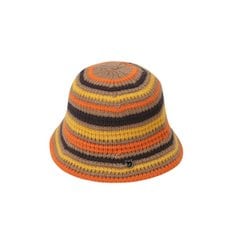 Rainbow Knit Bucket Hat_WGRCX24713ORX