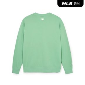 [코리아공식]베이직 스몰 레터링 맨투맨 NY (Mg.Green)