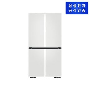 비스포크 프리스탠딩 4도어 냉장고 [RF90DG90124W]삼성직배송/설치]