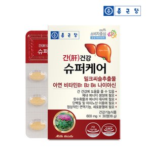간건강 슈퍼케어 600mgX30정 6세트 (6개월분) +쇼핑백(2호)