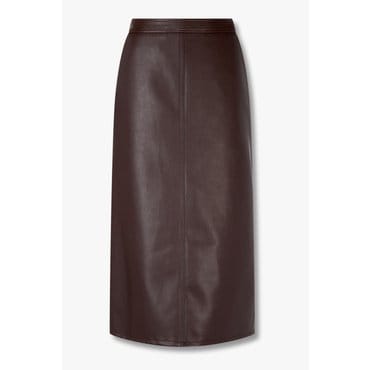 GCUT [지컷25F/W]신세틱 레더 H라인 스커트(7255335101)