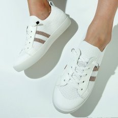 포크 슈즈 쿨라 가벼운 니트 여성 운동화 스니커즈 슬립온 2.5cm