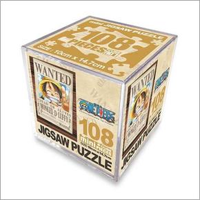 원피스 직소퍼즐 108PCS 미니 CUBE 현상수배 : 루피