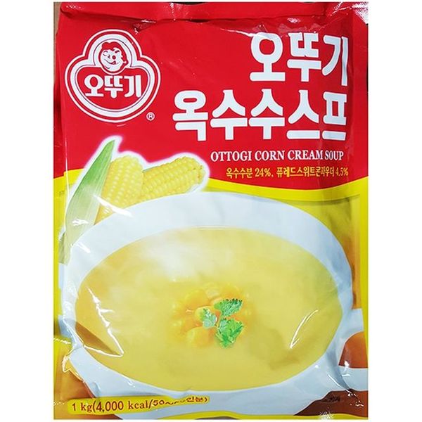 옥수수 1kg 오뚜기 조리 스프 즉석 식품 식당