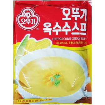 제이큐 즉석국 국 옥수수 스프 오뚜기 즉석 업소 조리 식품 식당 크림 양송이 1kg