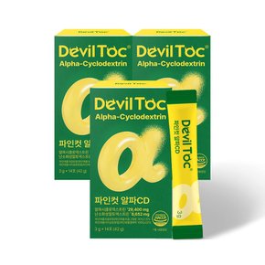 데빌톡 파인컷 알파CD 알파시클로덱스트린 알파시디 14포 3박스