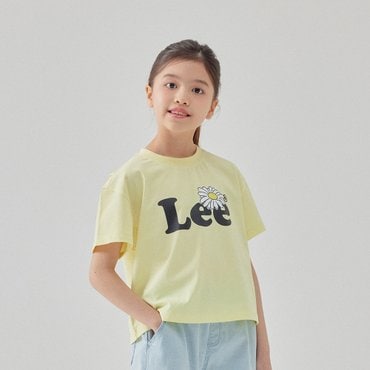 Lee Kids 뒷트임 티셔츠 옐로우 LK2502ST73YL