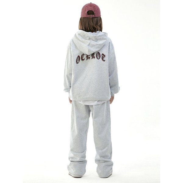 [SET할인] 아치고딕 후드 + 일자스웻 (라이트그레이)