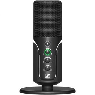 젠하이저 영국 젠하이저 콘덴서 Sennheiser Profile USB Microphone with Table Stand Plug Play Design P