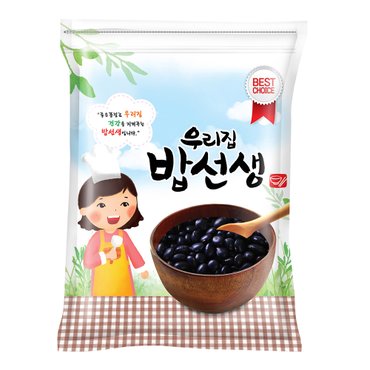 밥선생 서리태 2kg 담백하고 달달한 국산 검은콩