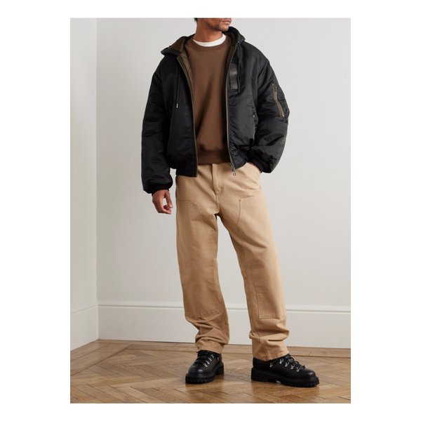 프리즘웍스 액티브 MA-1 패딩 셸 후드 재킷 블랙 46376663162897604