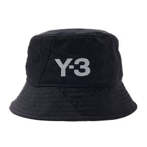 [비아델루쏘 고양점] [Y-3] 남성 로고 프린트 버킷햇 H62986 BLACK 89930