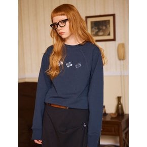 CRESCENDO WAVE SWEATSHIRT / charcoal