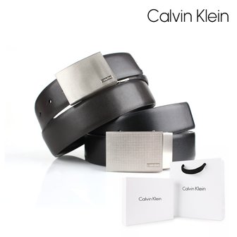 Calvin Klein [캘빈클라인]남성 가죽벨트 정장벨트 BC19 양면벨트 (선물포장세트)