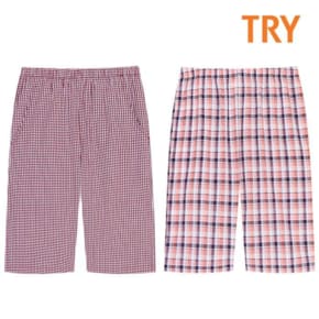 TRY 여성 써커나염 5부파자마 잠옷반바지 홈웨어(택1) (16274648)