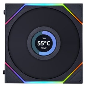 리안리 UNI FAN TL LCD 120 리버스 (BLACK)