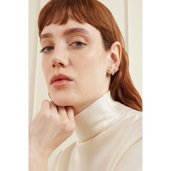 데이비드 율만 스타버스트 18K 골드 다이아몬드 귀걸이 46376663162902127