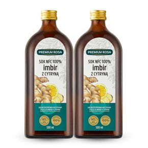 프리미엄로사 생강 레몬 원액 100% 건강즙 500ml 2병[32660894]