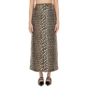 Womens Skirt J1445_943 ANIMALIER