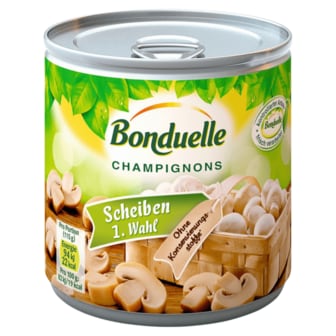  Bonduelle 봉듀엘 버섯 슬라이스 통조림 230g