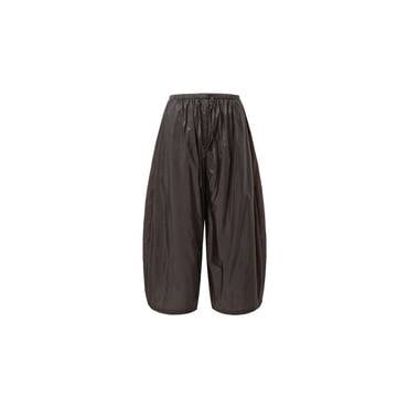 샵아모멘토 아모멘토 25SS Nylon Shirring Pants (2 Colors)