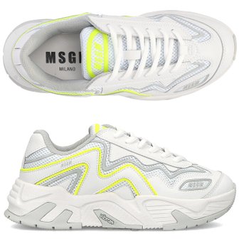 MSGM 로고 3441MDS701 340 01 여성 스니커즈 3441MDS70134001