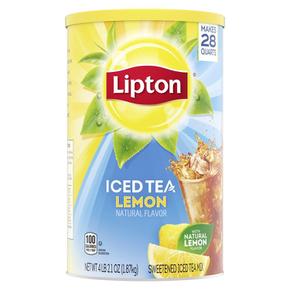 [해외직구] Lipton 립톤 블랙 티 레몬 아이스티 믹스 1.87kg